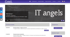 Desktop Screenshot of itangels.fr